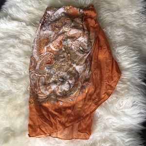 NWT Faux Wrap Boho Skirt